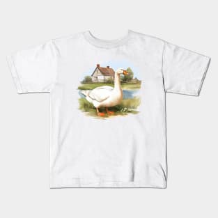 White Goose Kids T-Shirt